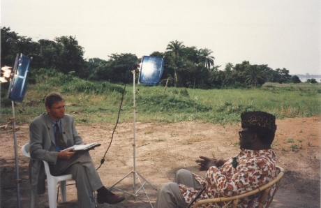 Zaïrees president Mobutu Sese Seke (Gbadolite)