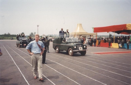 Zairees president Mobutu in Gbadolite - VTM Nieuws (30 juni 1995)