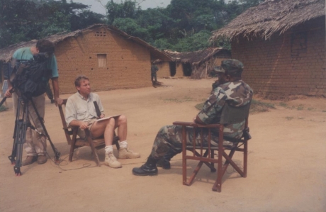 Interview met rebellenleider Jean-Pierre Bemba (nu in ICC gevangenis in Den Haag)