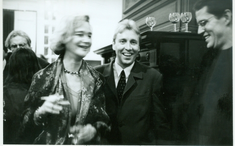 Met Delphine en haar partner Jim tijdens opnames voor Telefacts